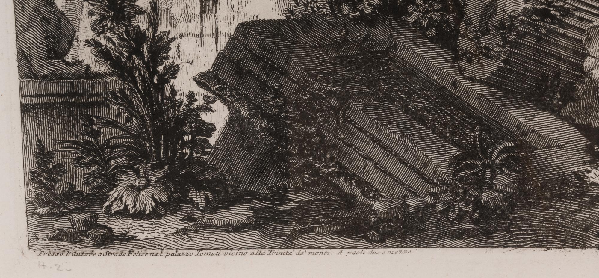 Frontispiece for Vedute de Roma, 1748
