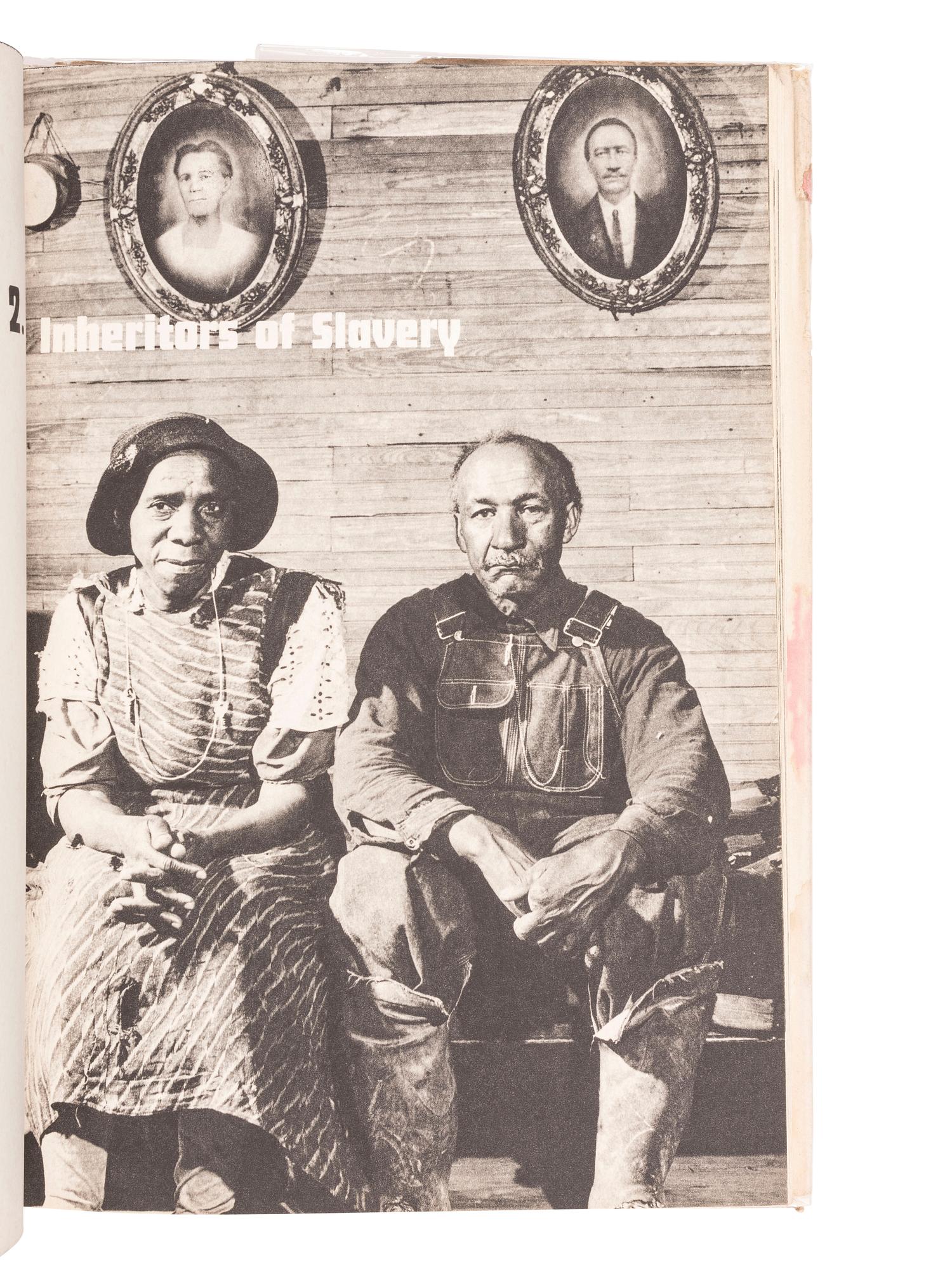 [AFRICAN AMERICANA]. WRIGHT, Richard. 12 Million Black Voices . Photo-Direction by Edwin Rosskam. New York: The Viking Press, 1941.