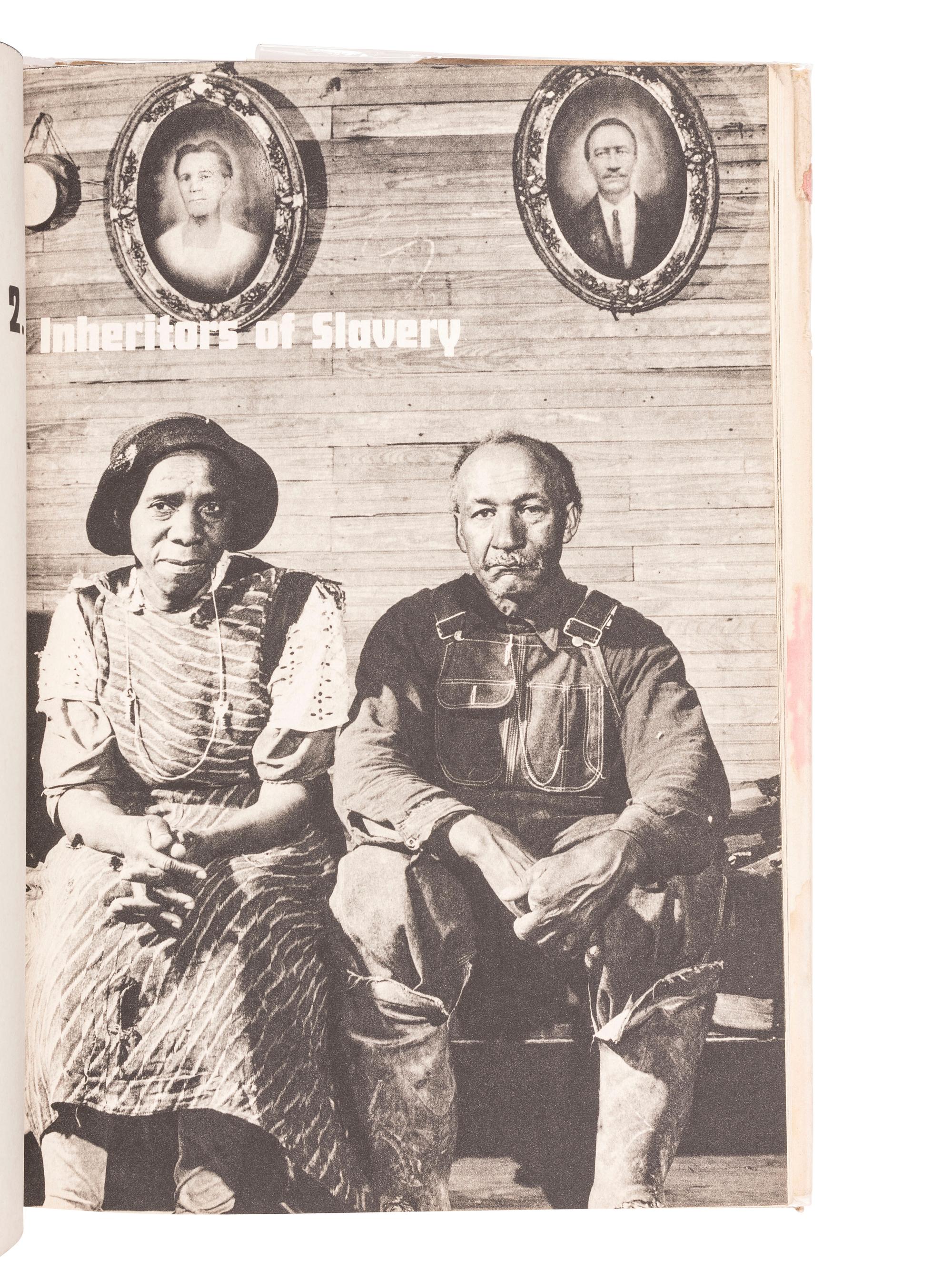 [AFRICAN AMERICANA]. WRIGHT, Richard. 12 Million Black Voices . Photo-Direction by Edwin Rosskam. New York: The Viking Press, 1941.