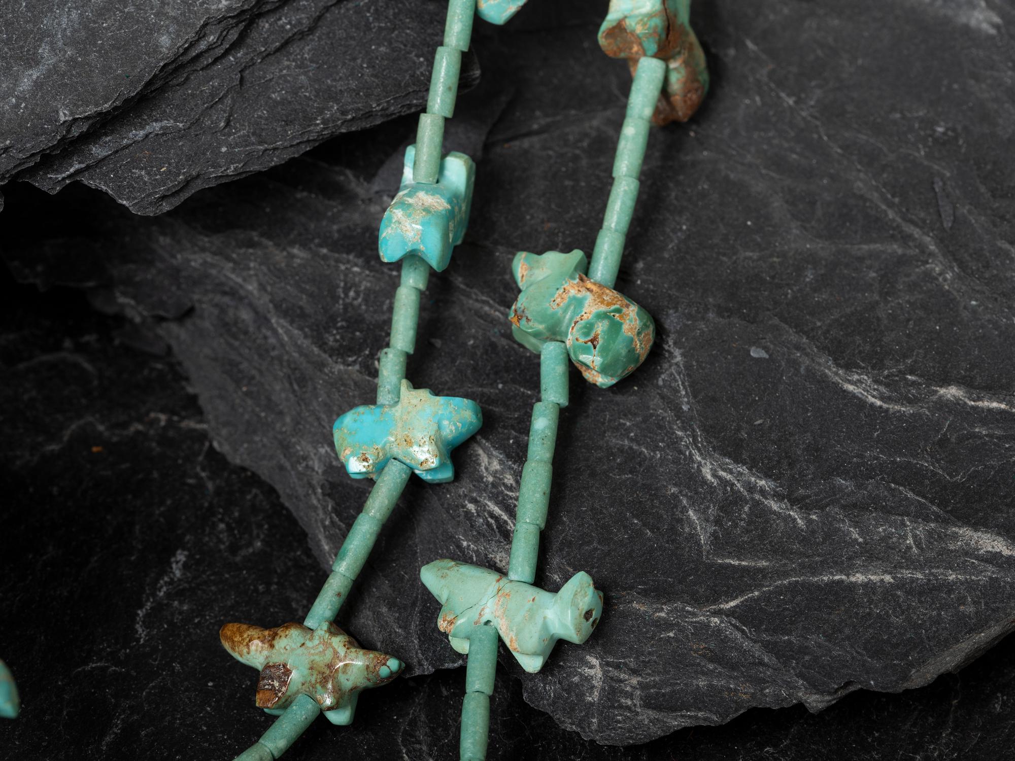 Pair of Zuni Fetish Necklaces