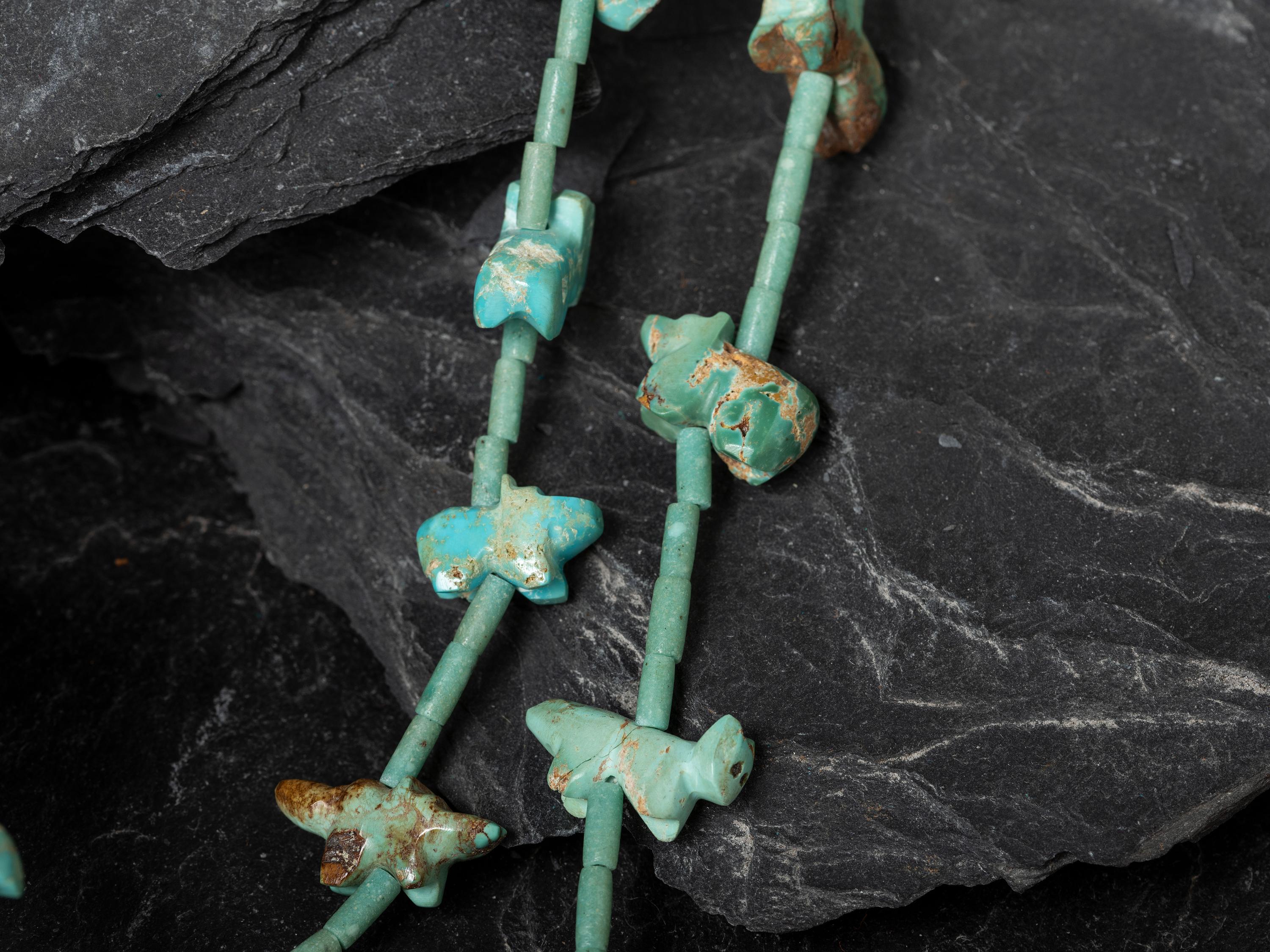 Pair of Zuni Fetish Necklaces
