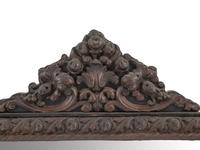 A French Repoussé-Decorated Octagonal Mirror