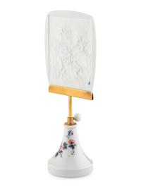 A Meissen Porcelain Table Screen