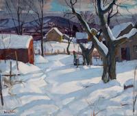 Morning Chores, Winter