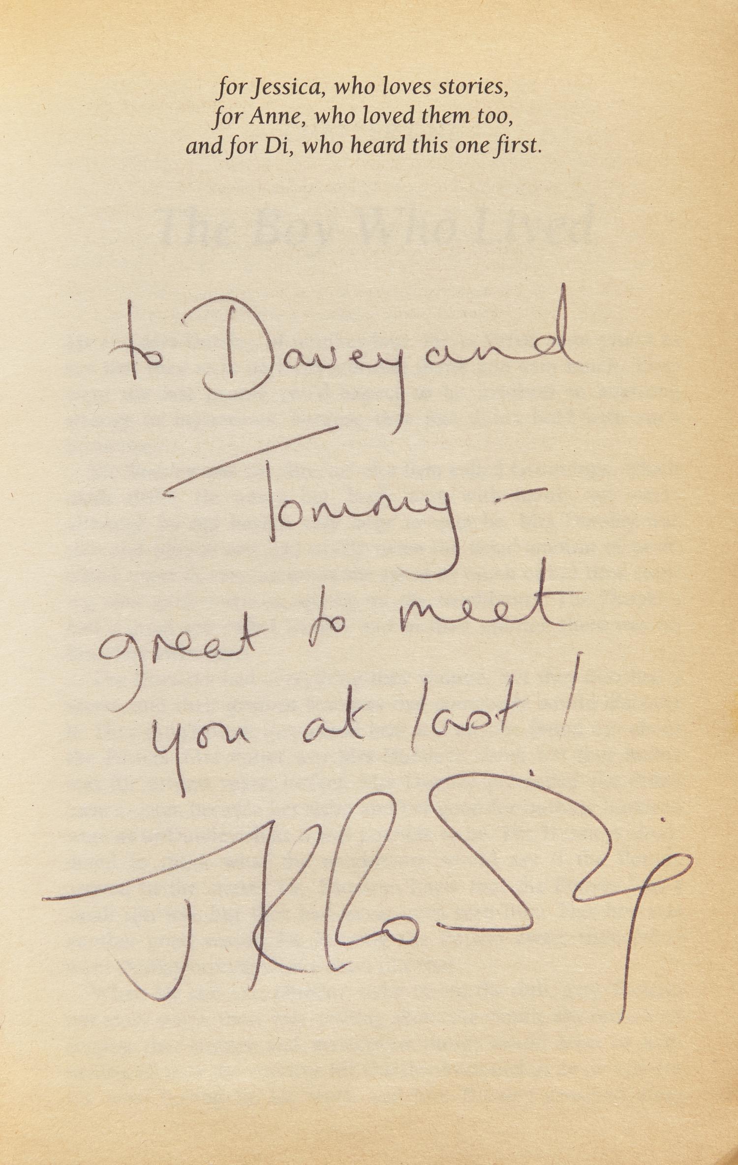 [Literature] Rowling, J.K. Harry Potter and the Philosopher's Stone, Inscribed