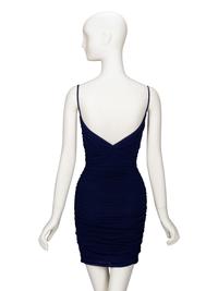 Giorgio di Sant'Angelo, Ruched Mesh Minidress