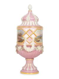 A Sèvres Style Porcelain Urn