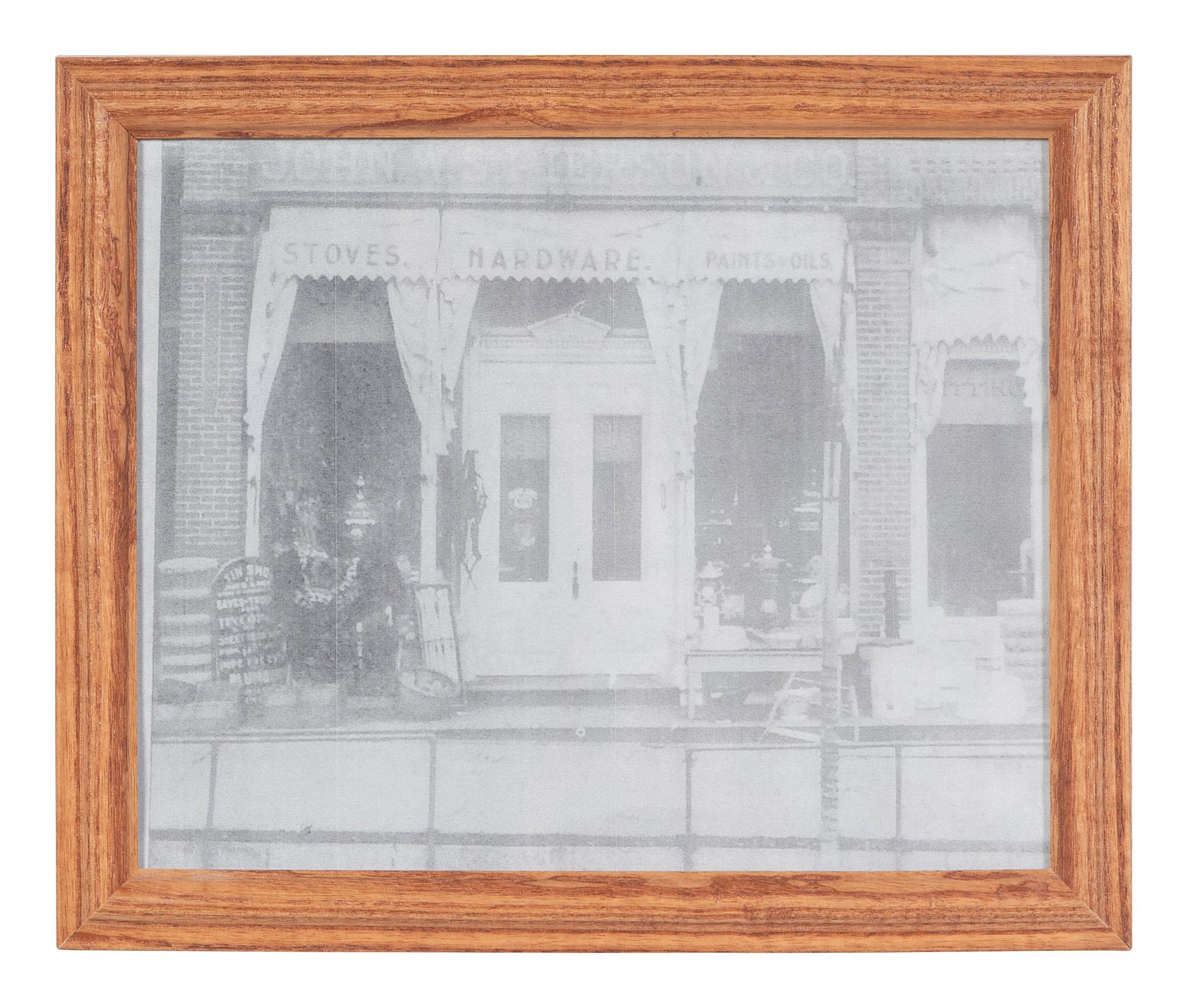 A Painted Wood Trade Sign for John W.S. Pierson's Tin Shop
