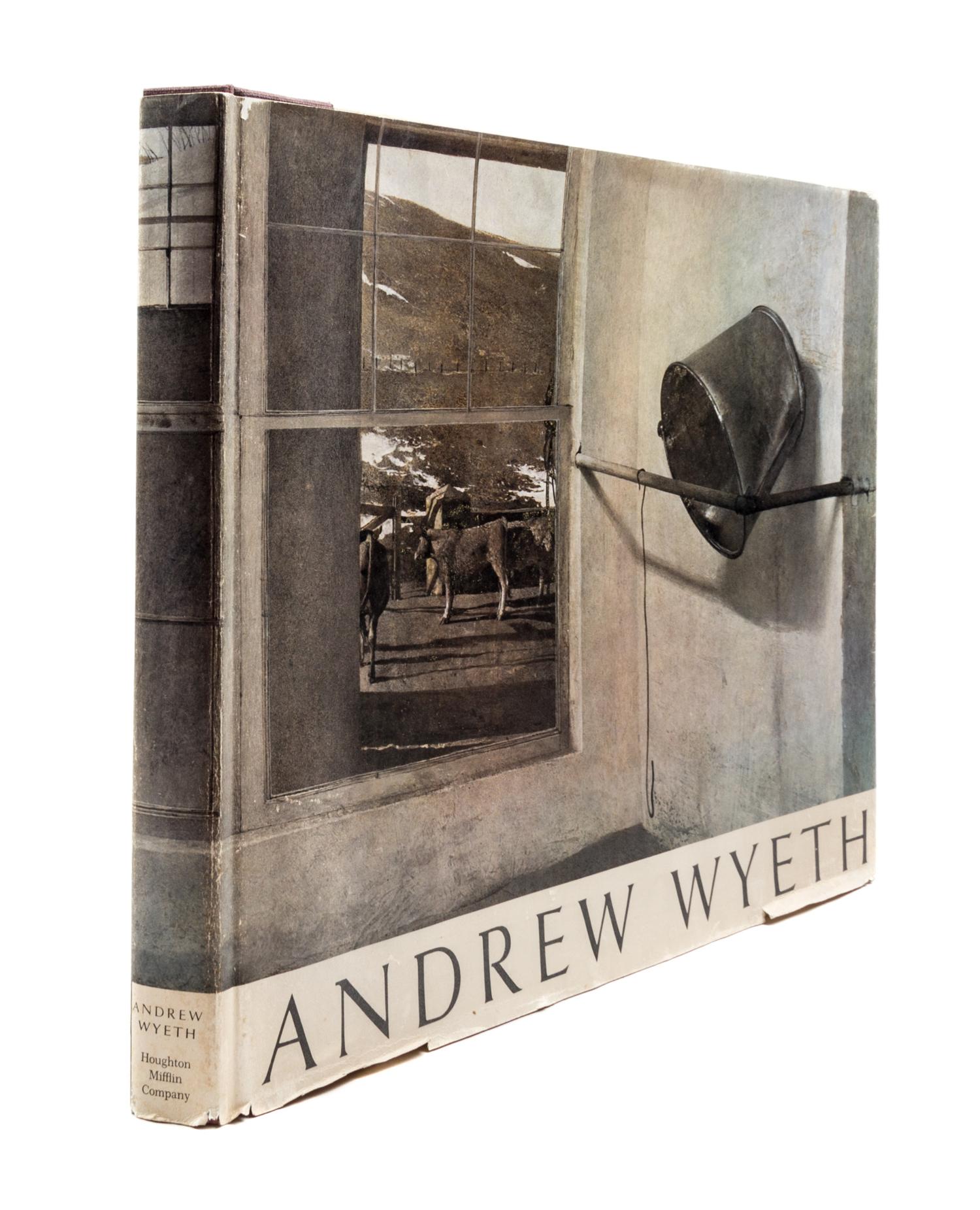 (WYETH, ANDREW) MERYMAN, RICHARD. Andrew Wyeth. Boston, 1968. First edition, first printing.