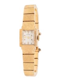 LA FEMME, YELLOW GOLD WATCH