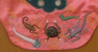 Five Chinese Embroidered Silk Children's Articles