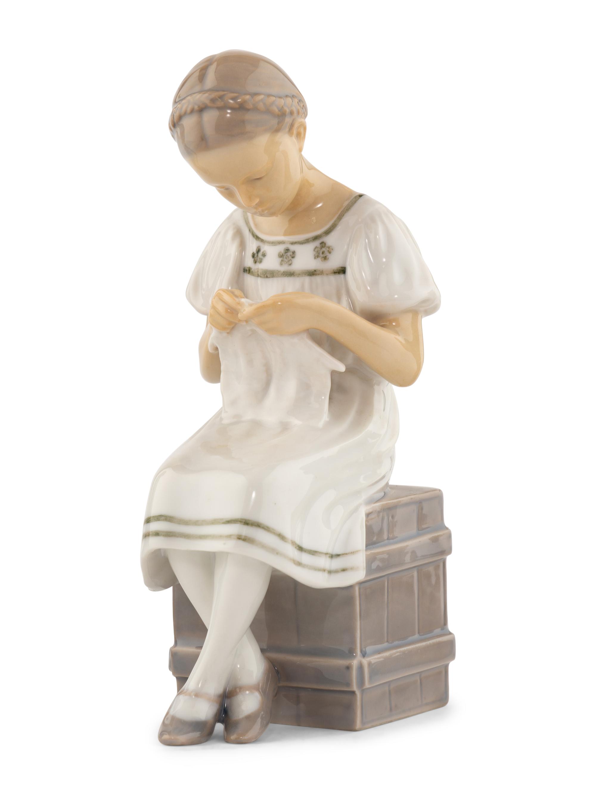 Four Royal Copenhagen Porcelain Figures