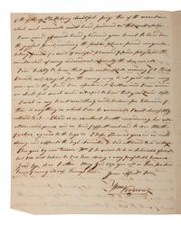 [POLITICS] [WAR OF 1812]. 2 ALSs , including letters from James STEPHENSON (1764-1833) & William VERNON.