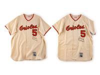 A Collection of Brooks Robinson Signed Autograph Baltimore Orioles Jerseys (Beckett Authentication Services)