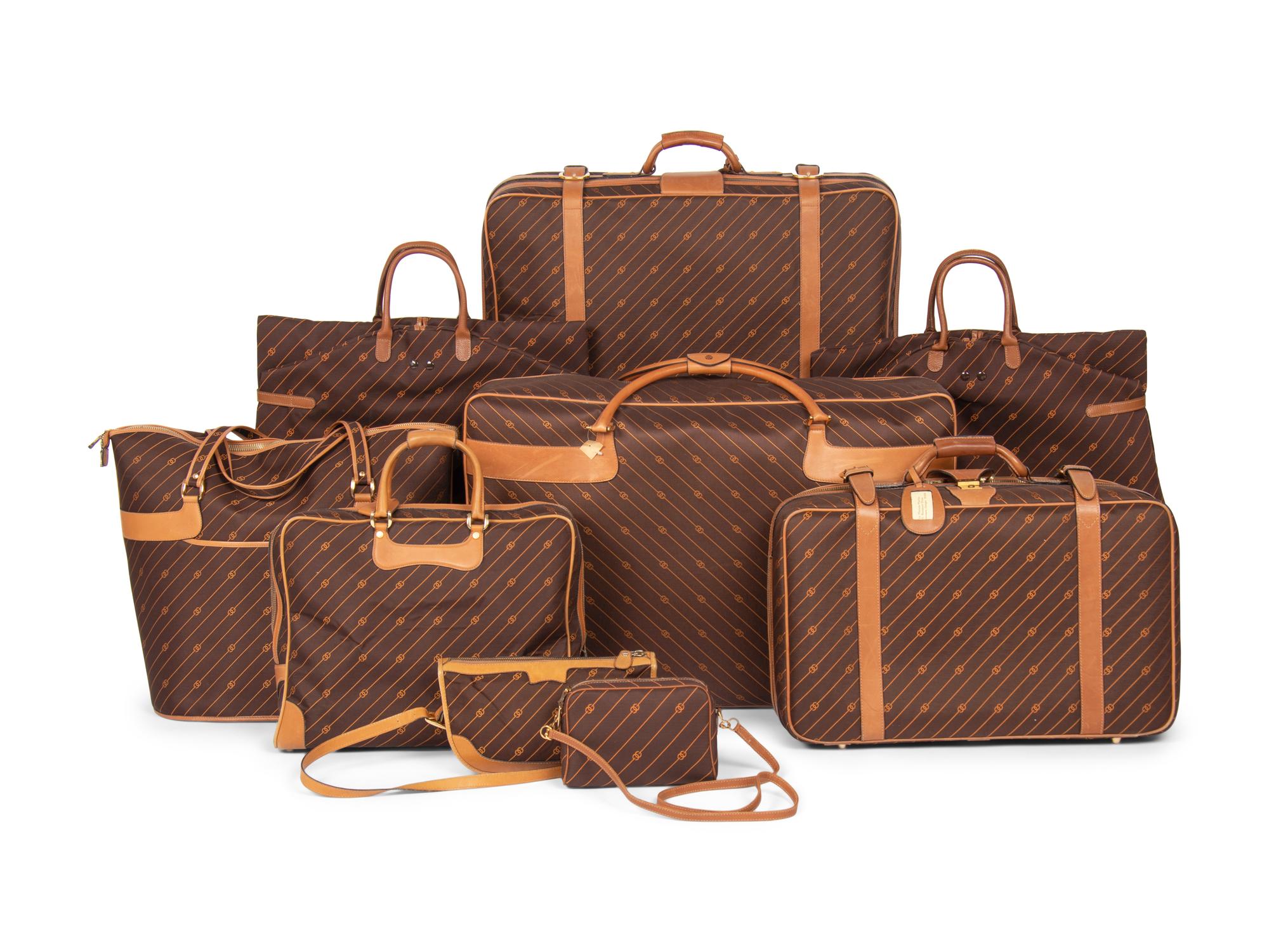 A Collection of Gucci Luggage, 1980s