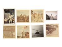 [VIETNAM] 64 photos assembled by PFC R.M. Kimbrough, incl. images of Black soldiers in the field.