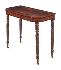 A Classical Mahogany Console Table