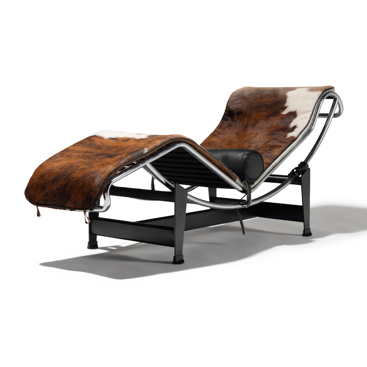 Charlotte Perriand, Pierre Jeanneret and Le Corbusier (French, 1903-1999 | Swiss, 1896-1967 | Swiss-French, 1887-1965) — LC4 chaise lounge