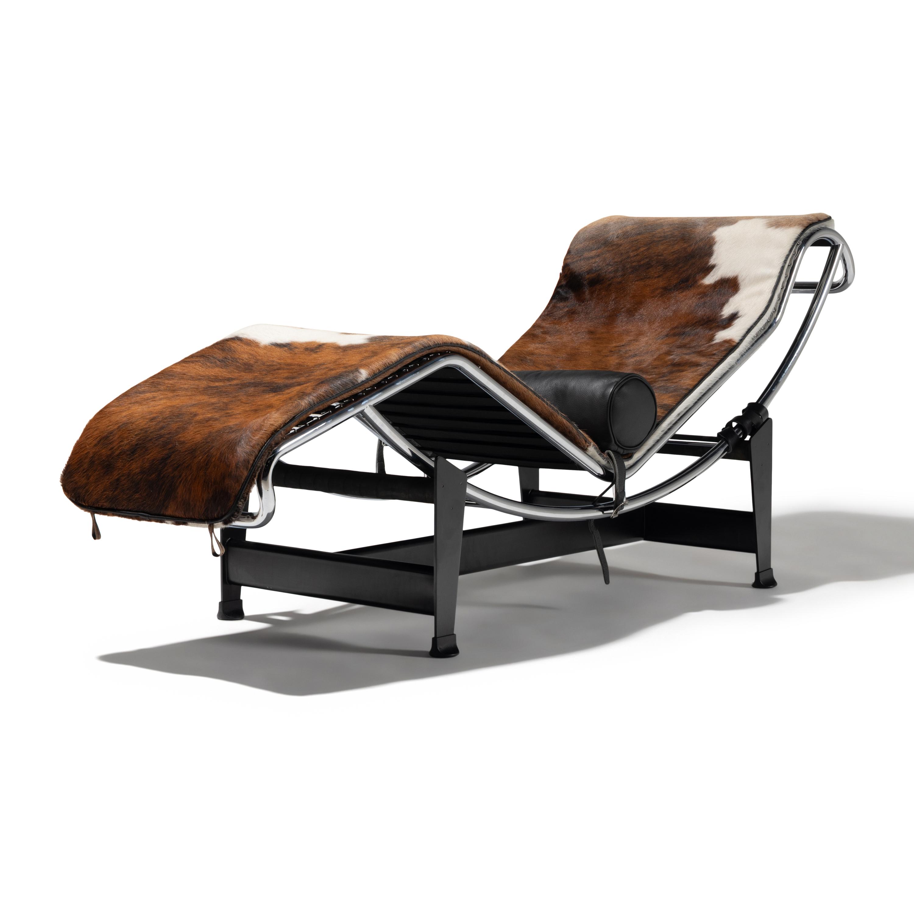 Charlotte Perriand, Pierre Jeanneret and Le Corbusier (French, 1903-1999 | Swiss, 1896-1967 | Swiss-French, 1887-1965) — LC4 chaise lounge
