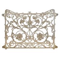 A Cast Iron Stair Panel from the Mecca Apartment Building, Chicago, IL. 42" W x .5" D x 30.5" H — United States, Circa 1891