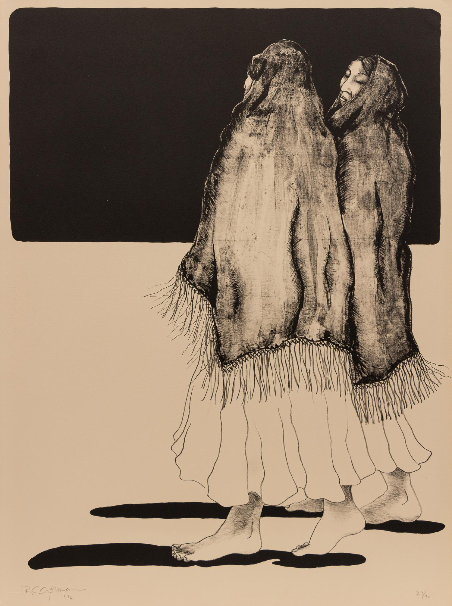 Complete Portfolio of Five Prints , Homage to Navajo Women , edition 23/70