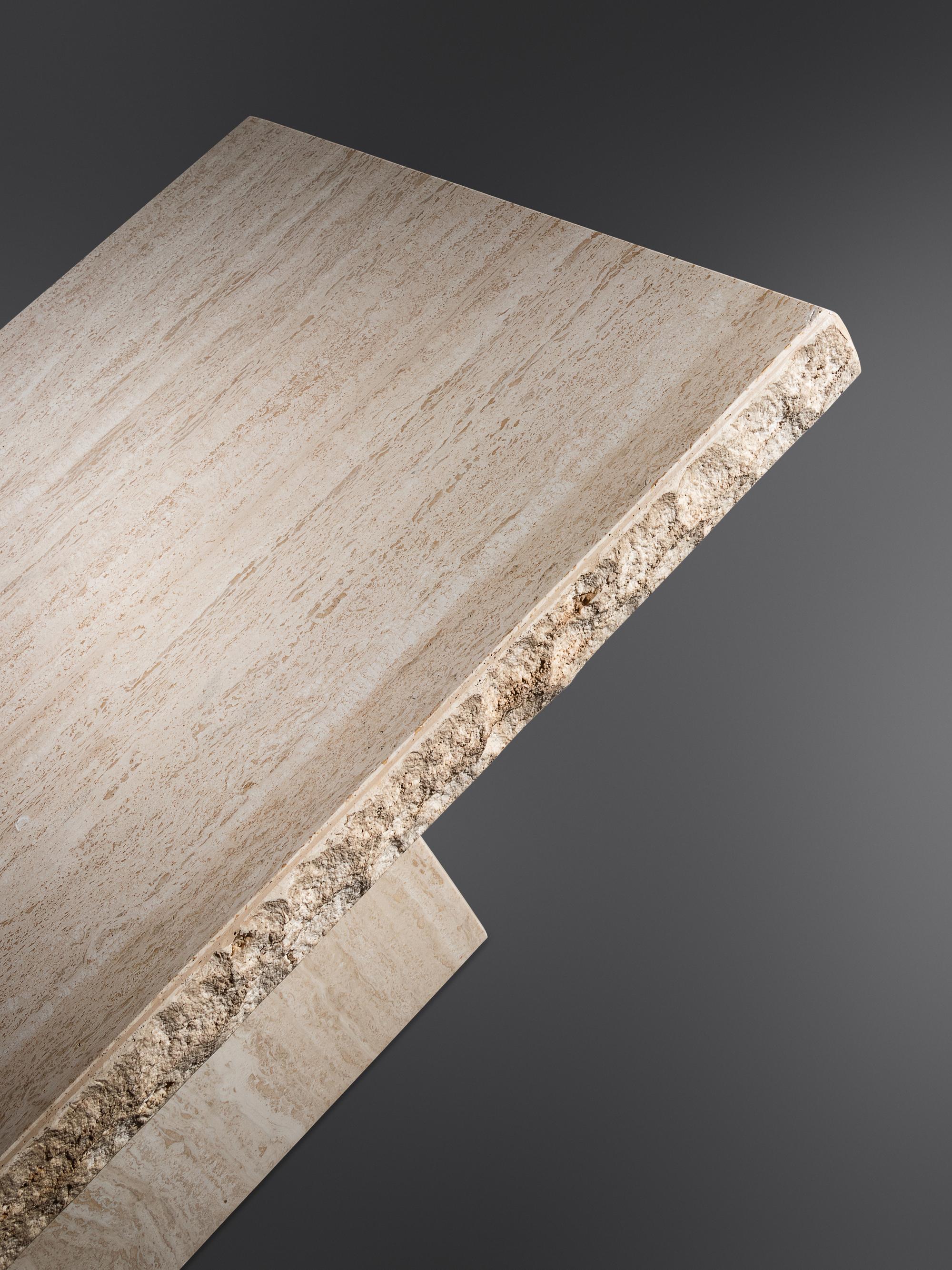 Travertine Coffee Table