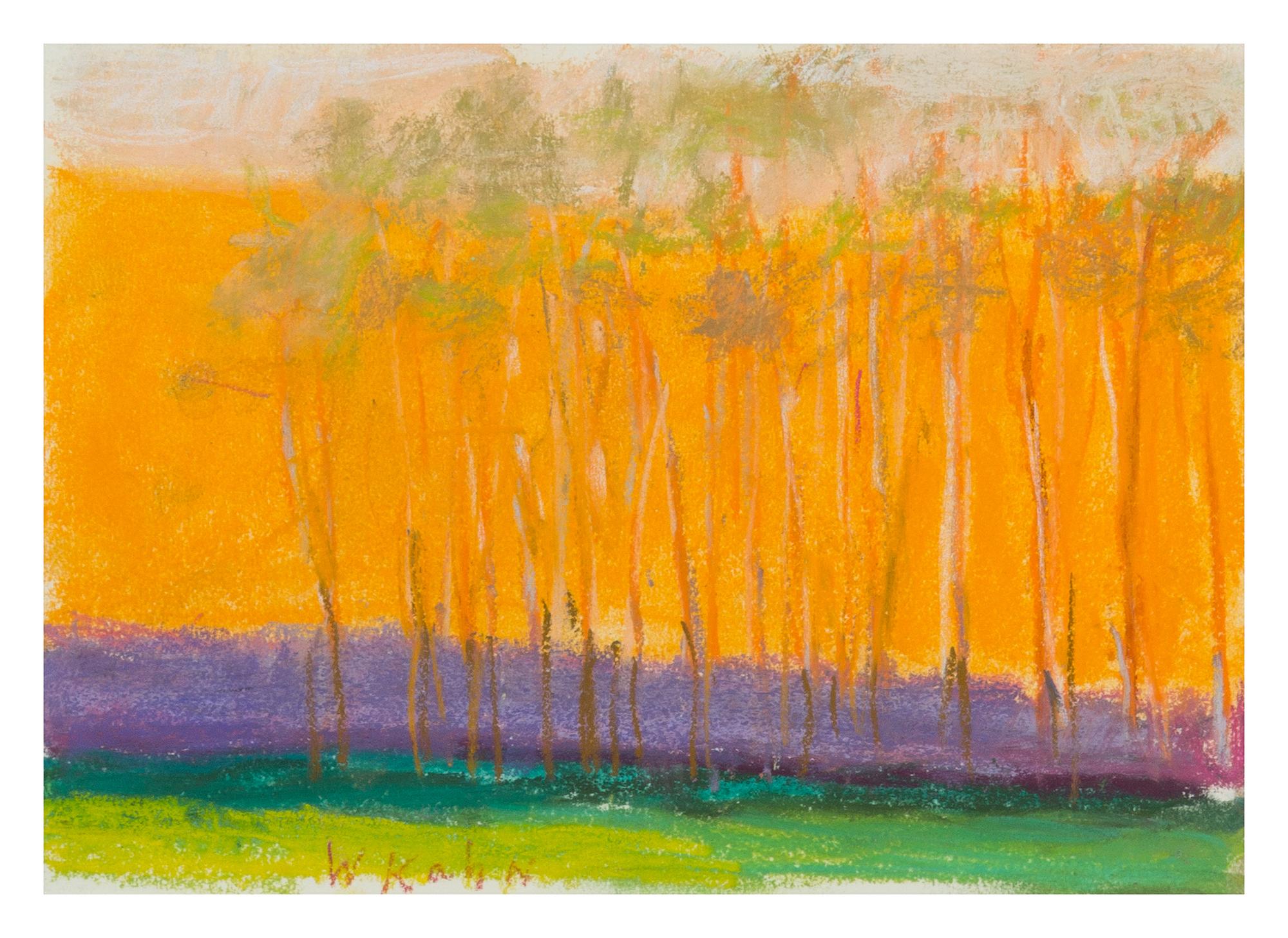 Wolf Kahn, (Amercian/German, b. 1927), Lower Corners Green and Yellow, 2000