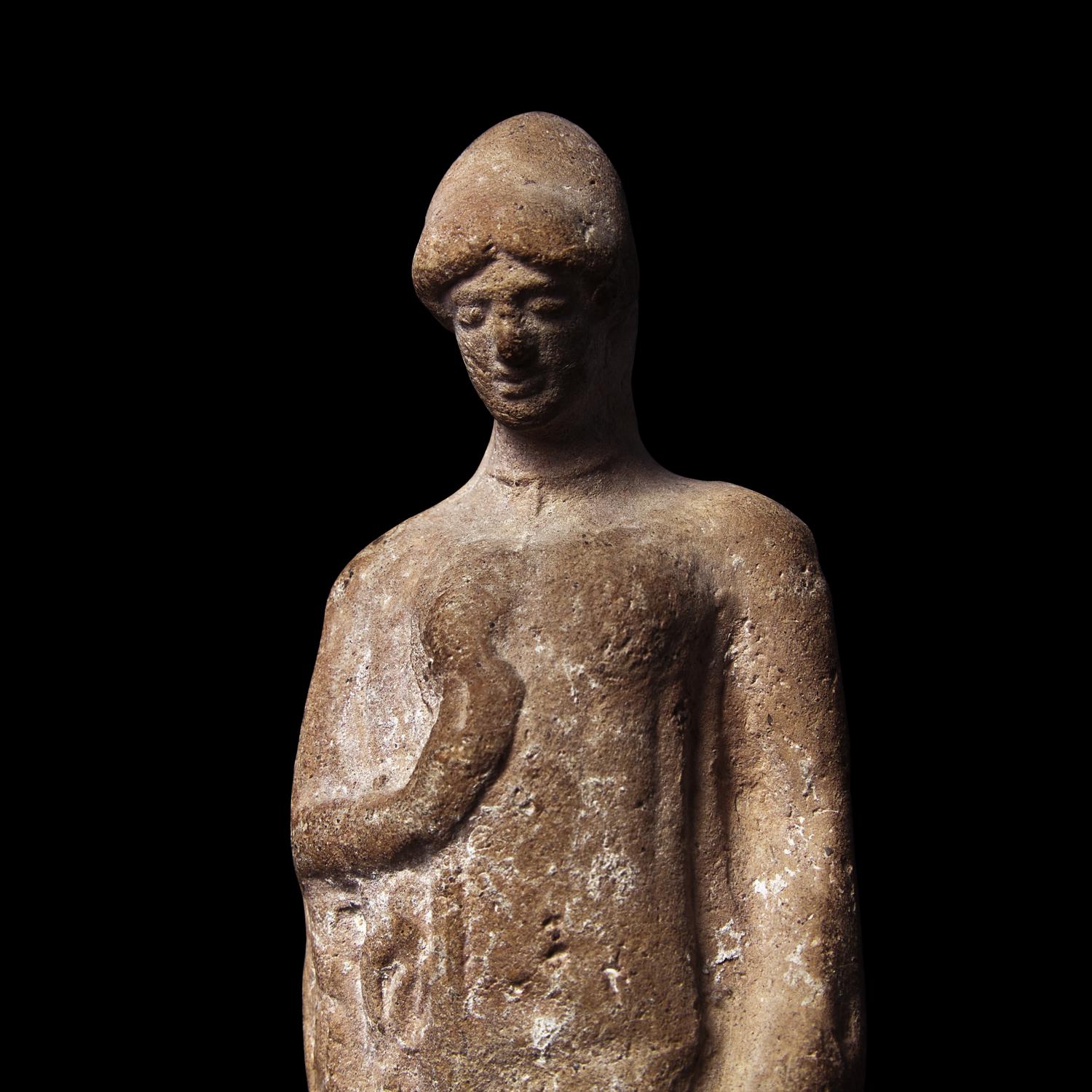 A Greek Terracotta Goddess