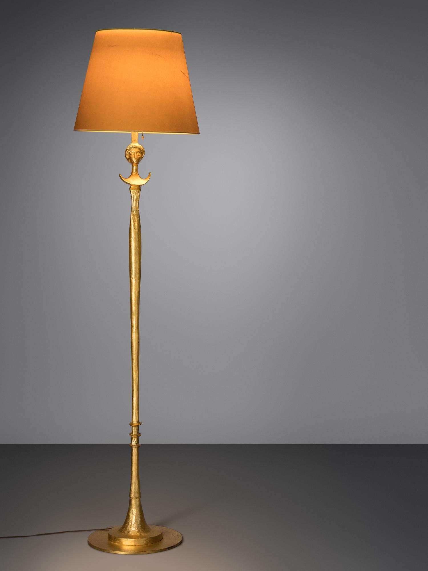 Tête de Femme Floor Lamp, 1978 Nelson Rockefeller Collection, USA, executed by Excalibur Bronze, USA