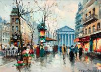Vers La Madeleine, Rue Tronchet