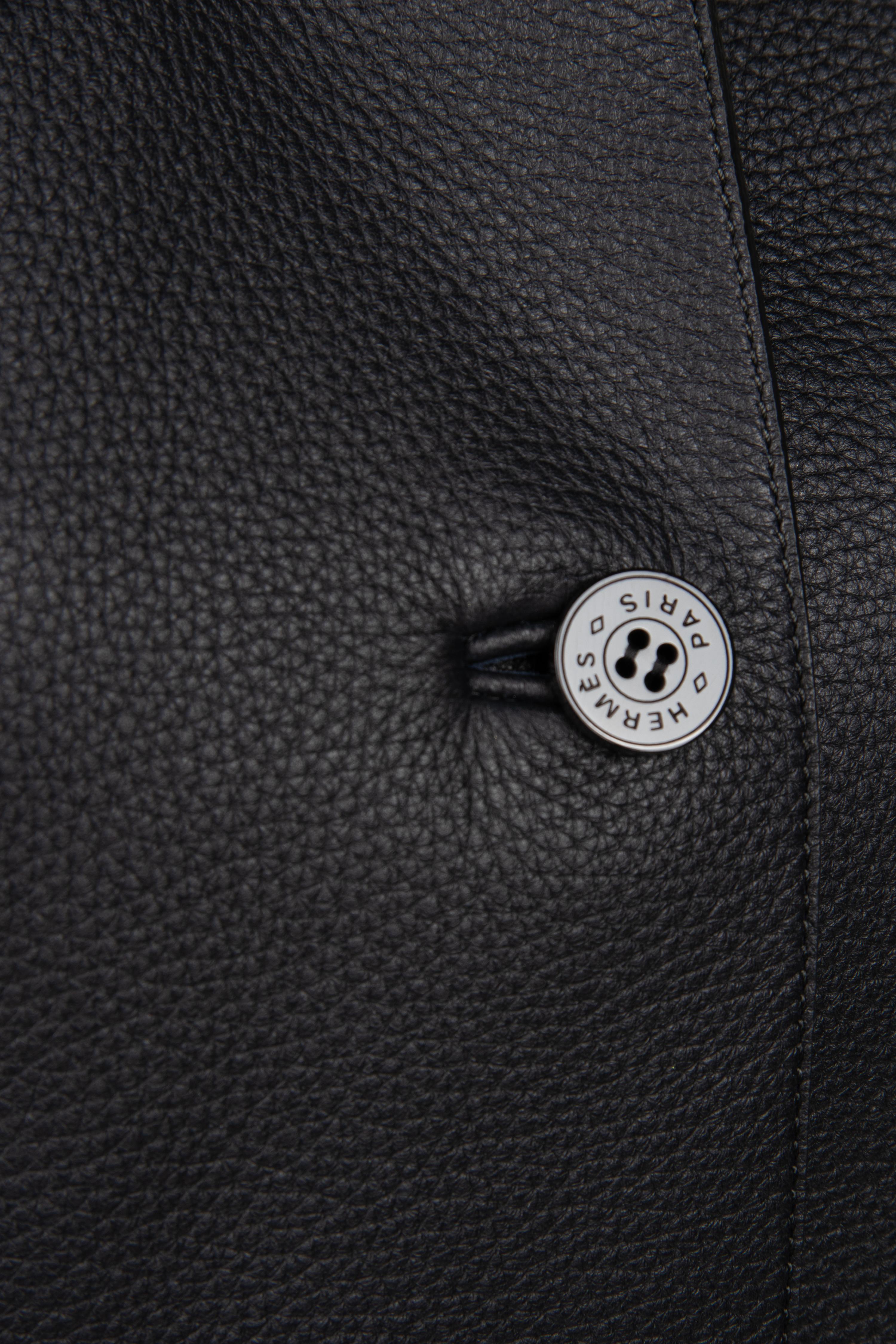 Hermès Deerskin Leather Jacket
