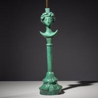 Tête de Femme table lamp