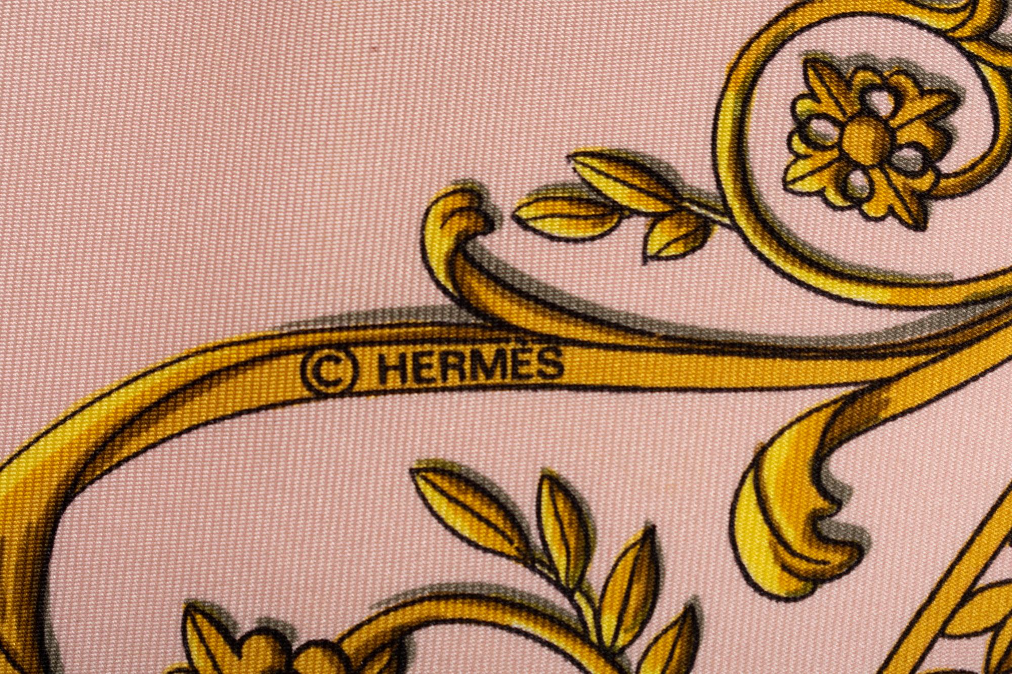 Three Hermès 90cm Silk Scarves