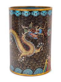 12 Chinese Cloisonné Enamel Circular Vessels