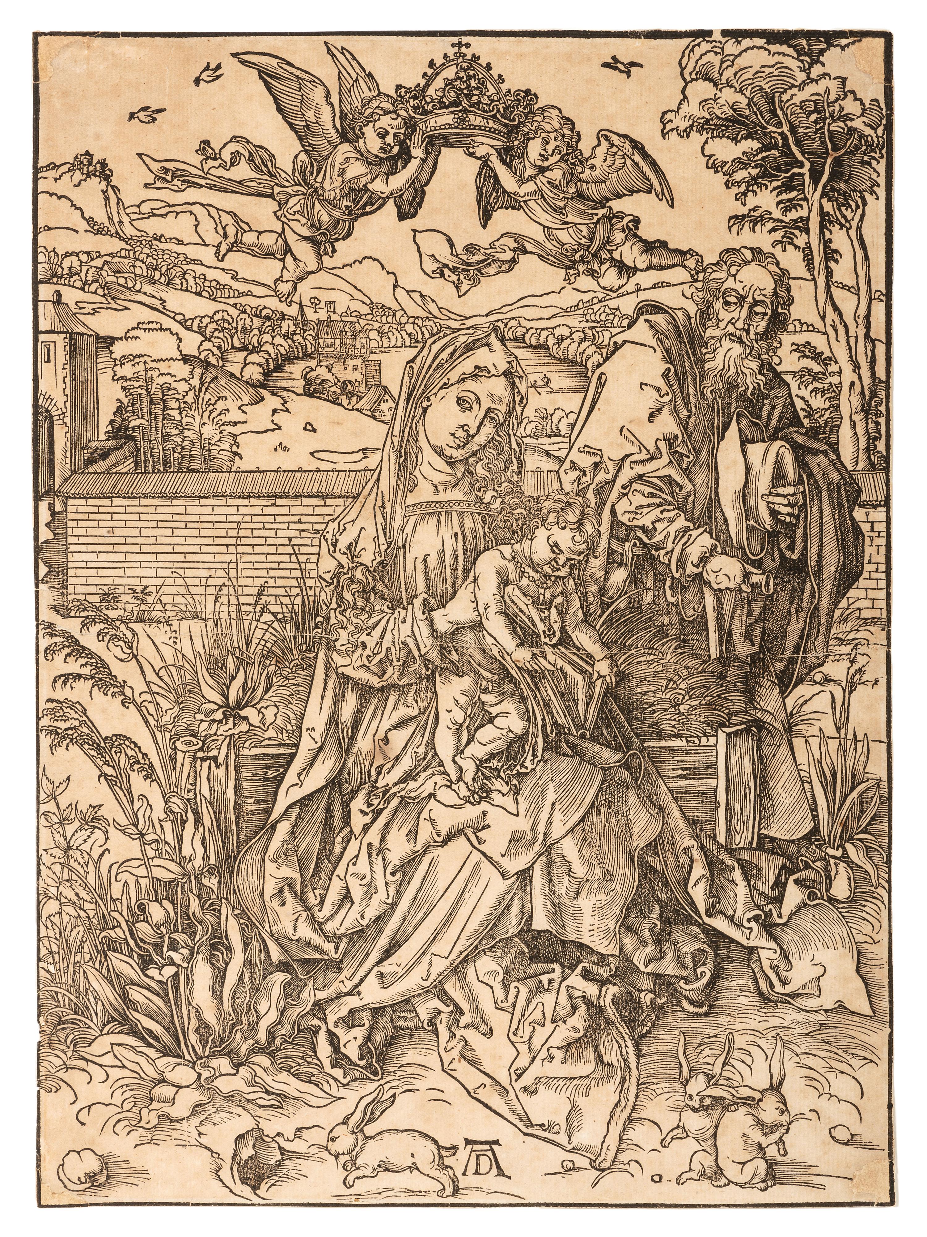 The Holy Family with the Three Hares