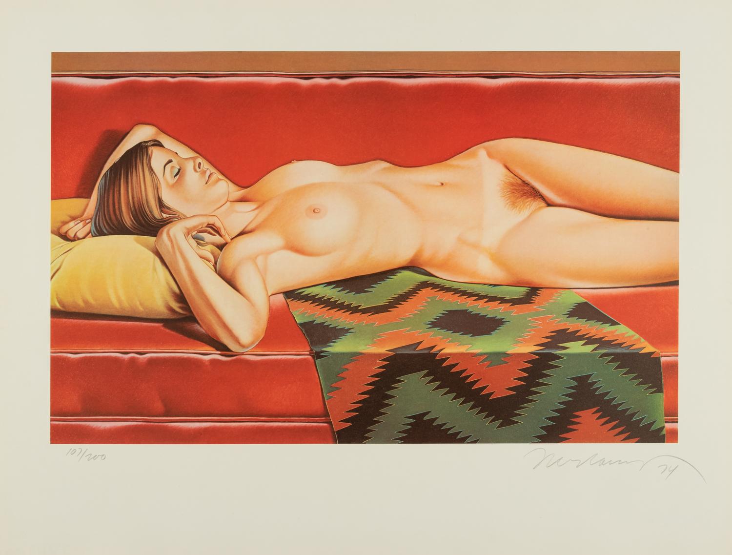 Mel Ramos ( complete portfolio of four prints with original cloth case)