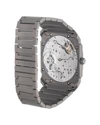 BVLGARI, TITANIUM 'OCTO FINISSIMO' WATCH