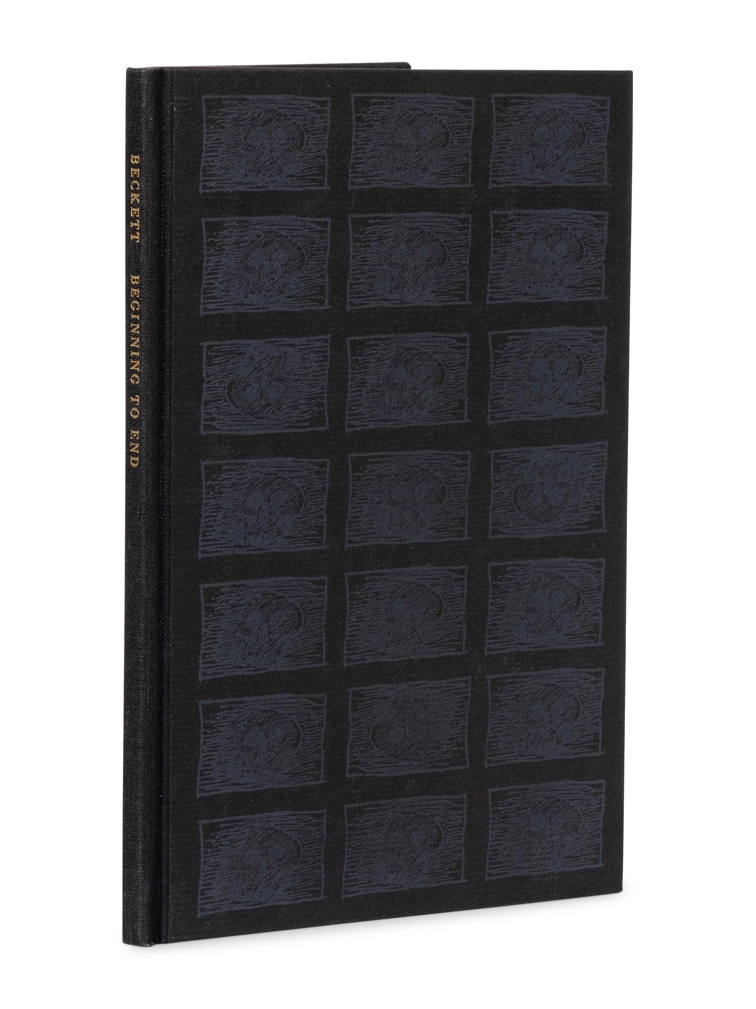 BECKETT, Samuel (1906-1989). -- GOREY, Edward (1925-2000), illustrator. Beginning to End . New York: Gotham Book Mart, 1988.