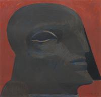 Horst Antes, (German, b. 1936), Kopf drinkie, 1977-78
