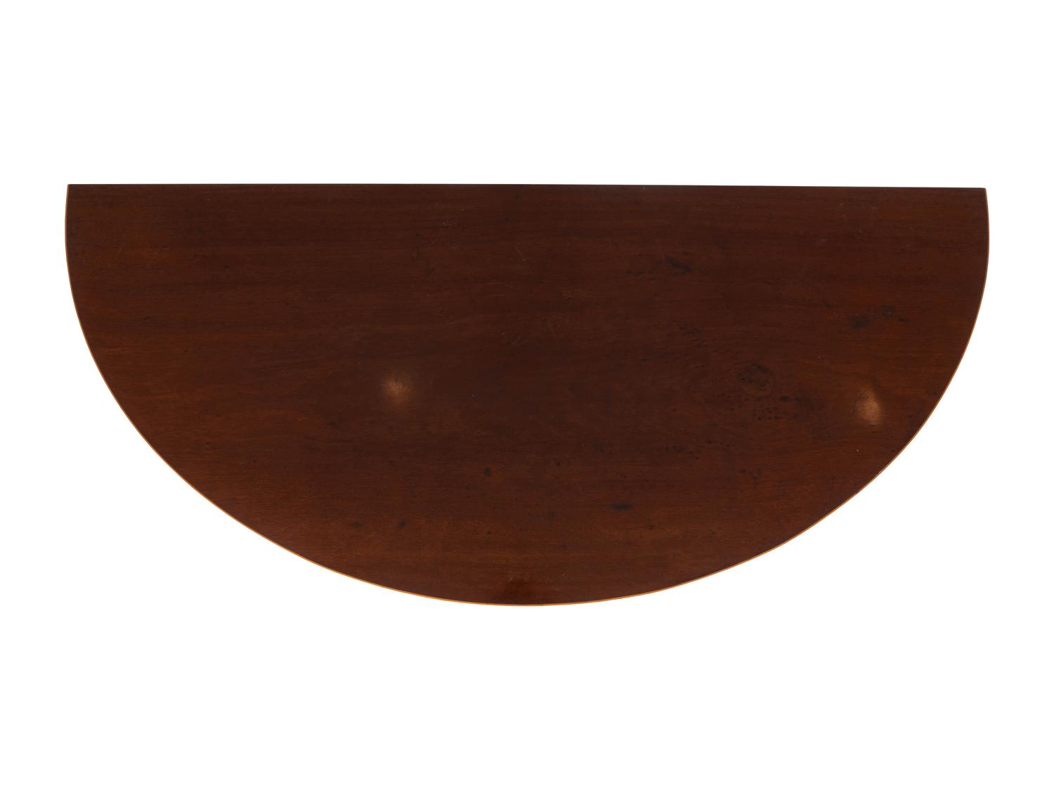 A Regency Style Demilune Console Table — 20TH CENTURY