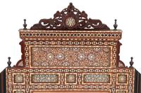 A Pair of Moorish Marquetry Mirrors