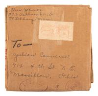 [CIVIL WAR]. 23rd Massachusetts Infantry grouping including mucket, flag remnants, flag finial, and photographs.