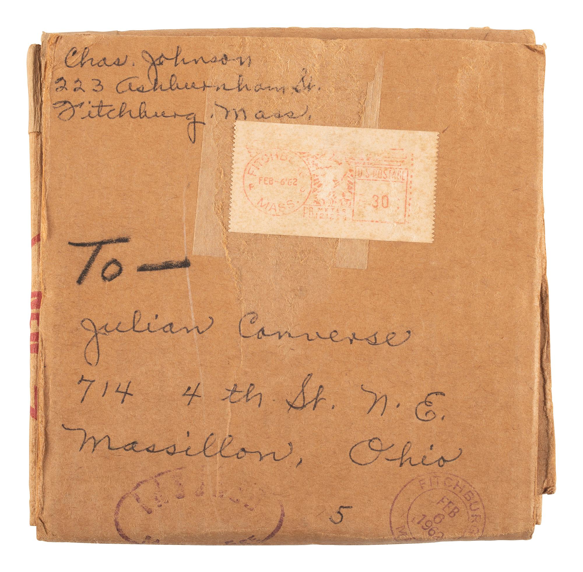 [CIVIL WAR]. 23rd Massachusetts Infantry grouping including mucket, flag remnants, flag finial, and photographs.