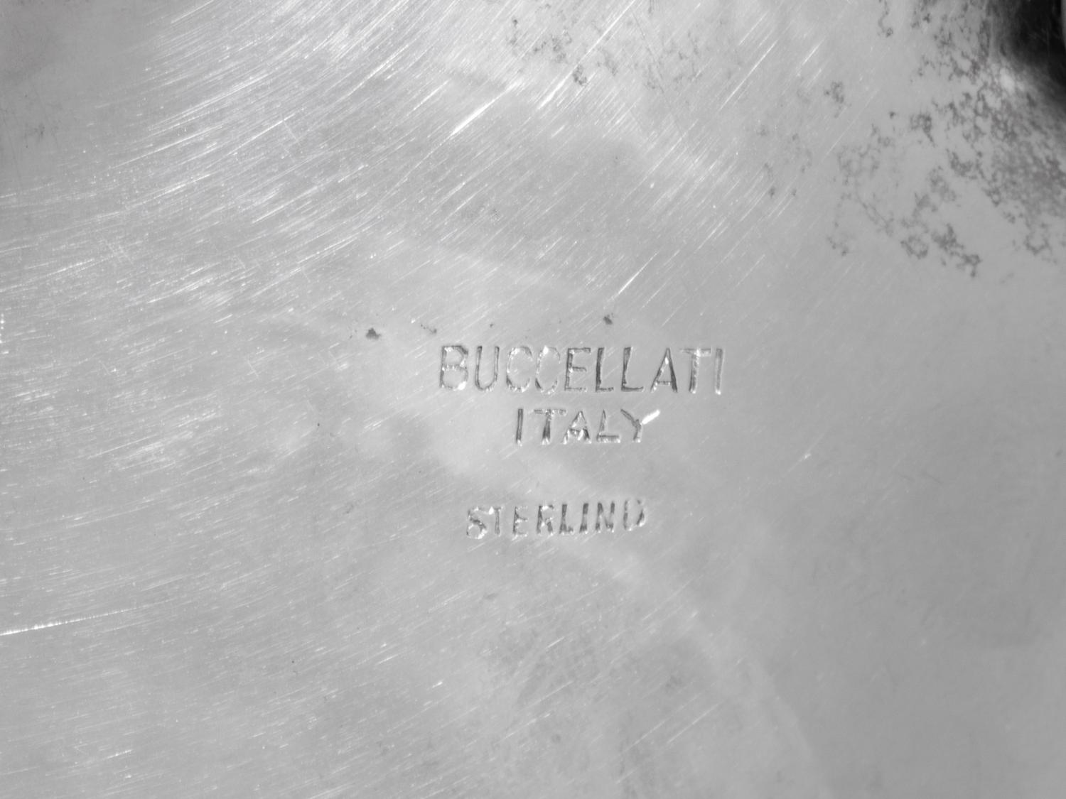A Buccellati Silver Candy Dish