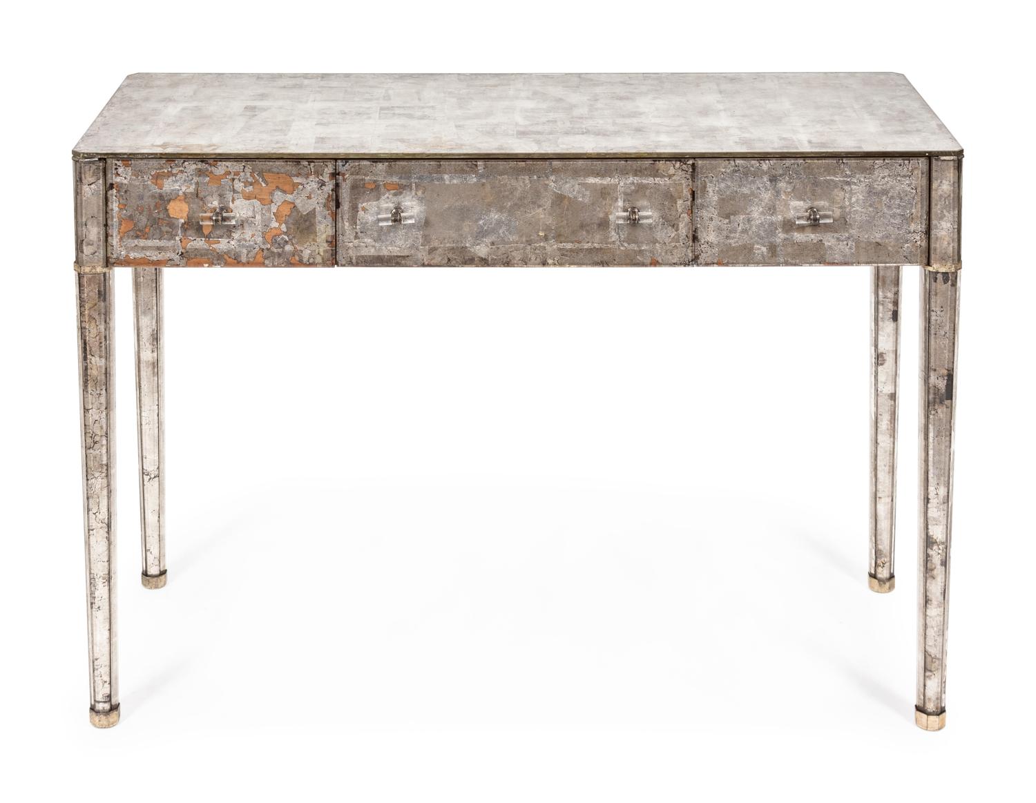 An Art Deco Silvered Vanity — A. MARCHAND, INC. NEW YORK, SECOND QUARTER 20TH CENTURY