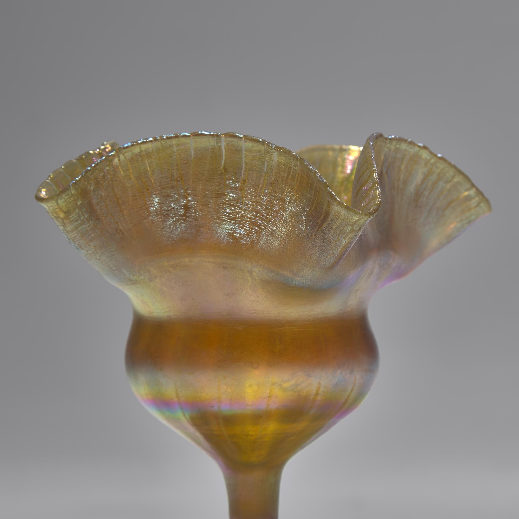 Collection of 6 favrile items, c. 1954
