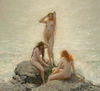 Three Bathers