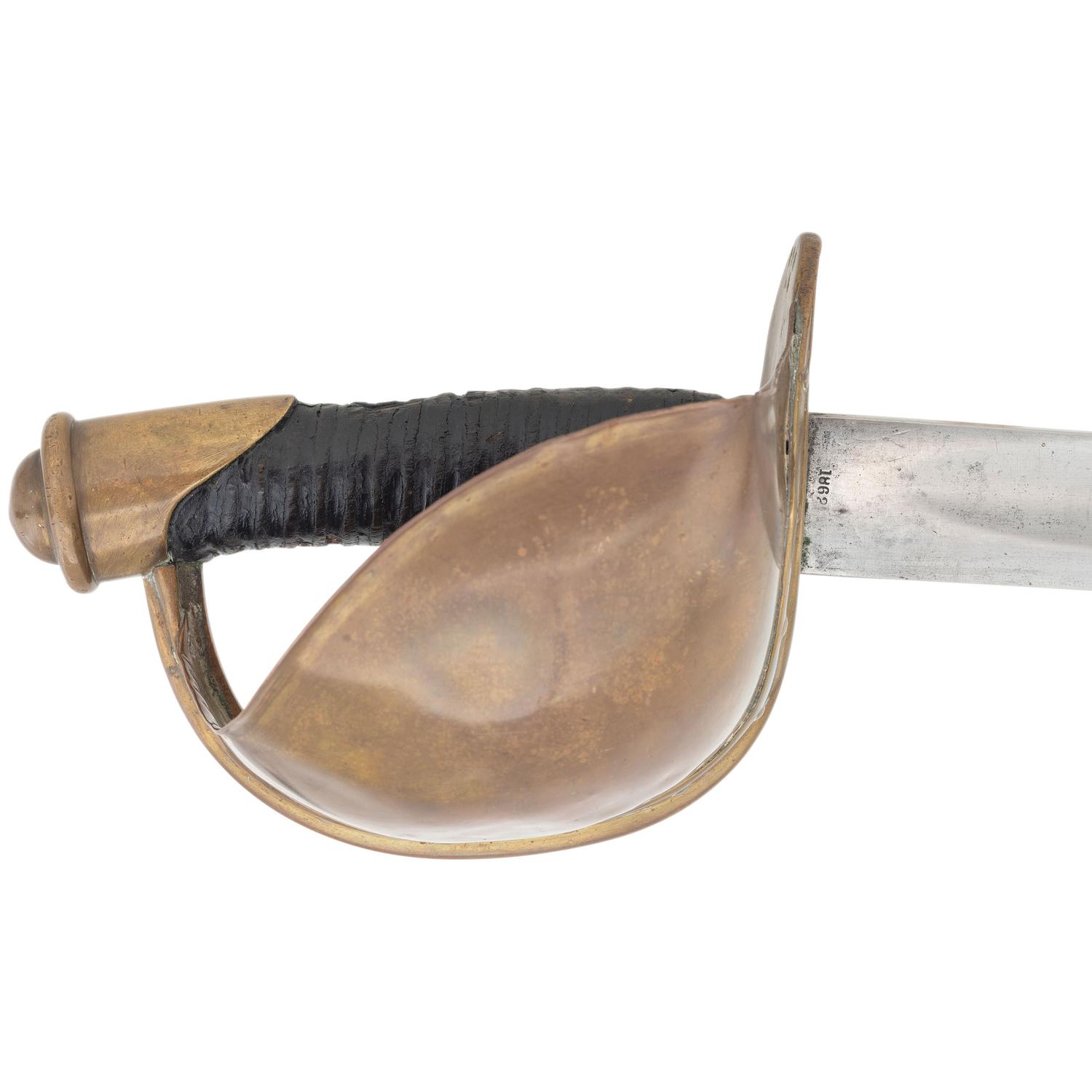 US Model 1860 Naval Cutlass by Ames with Scabbard