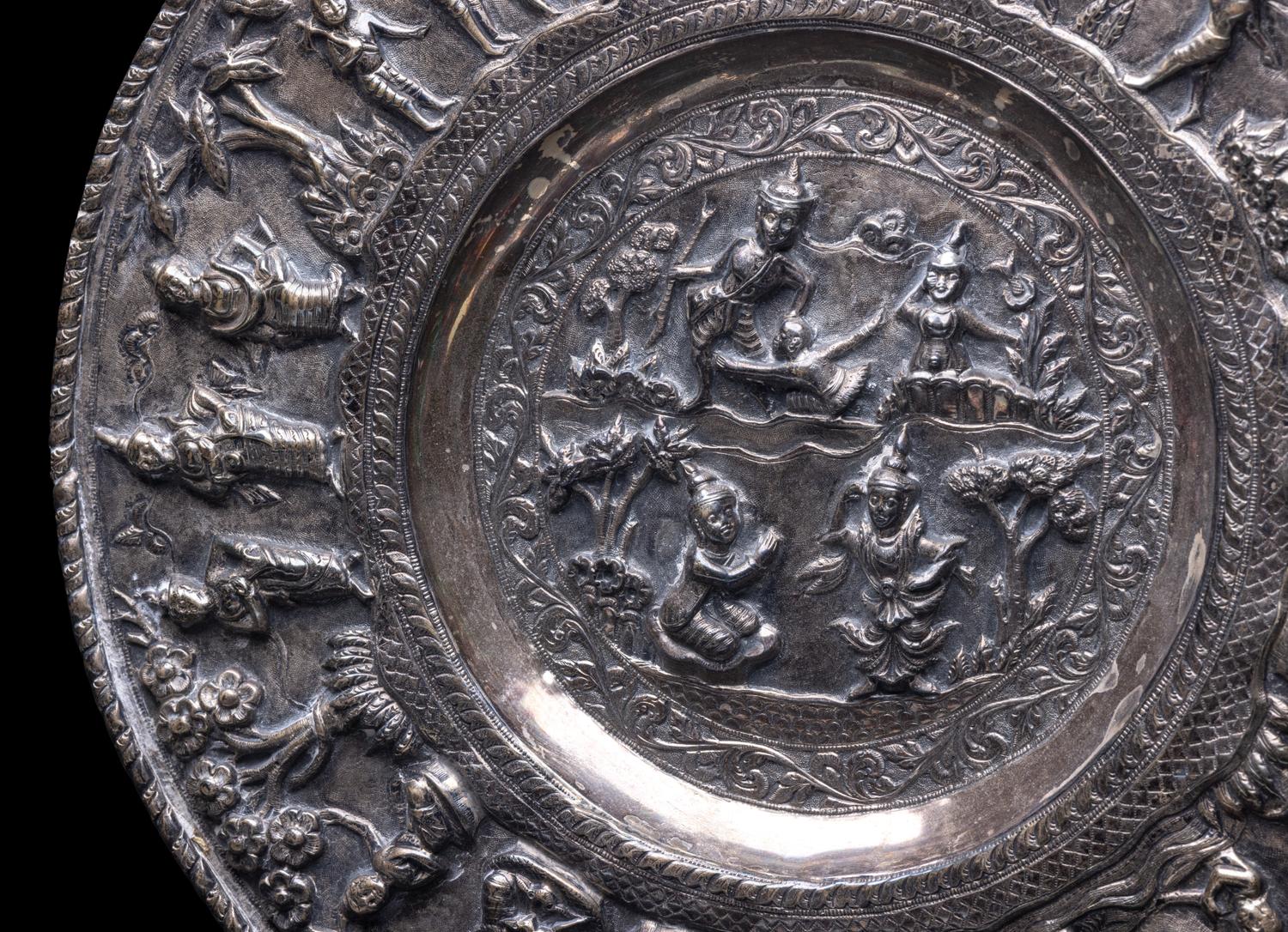 A Southeast Asian Silver Charger