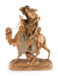 An Austrian Amphora Pottery Figural Group
